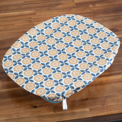 Charlotte / couvre-plat en tissu bio "Royal"