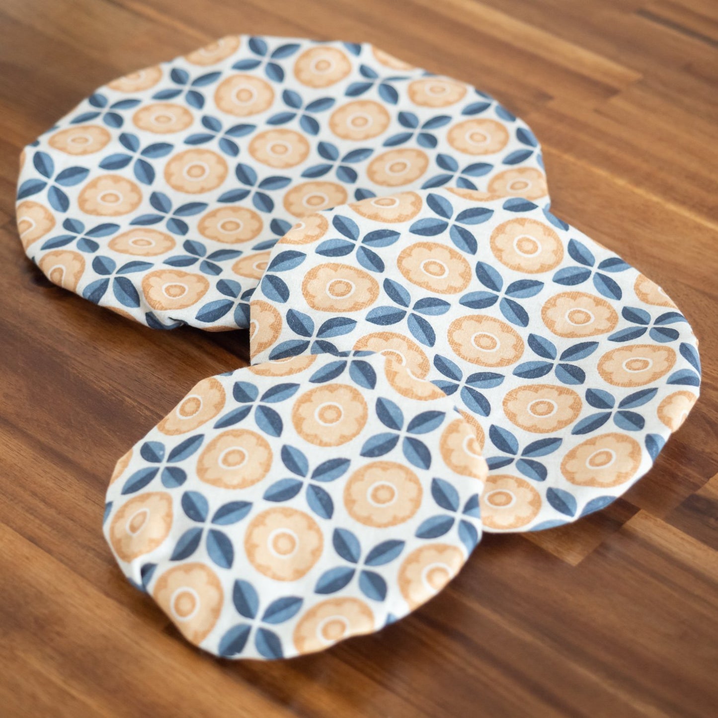 Charlotte / couvre-plat en tissu bio "Royal"