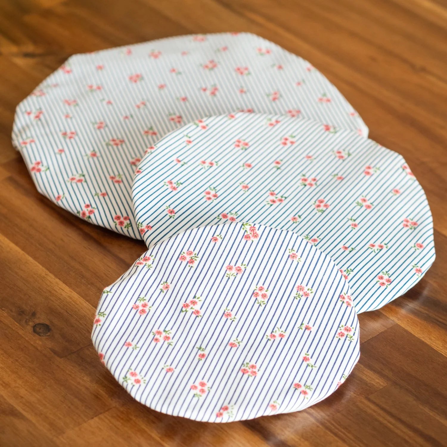 Charlotte / couvre-plat en tissu bio "Marina"