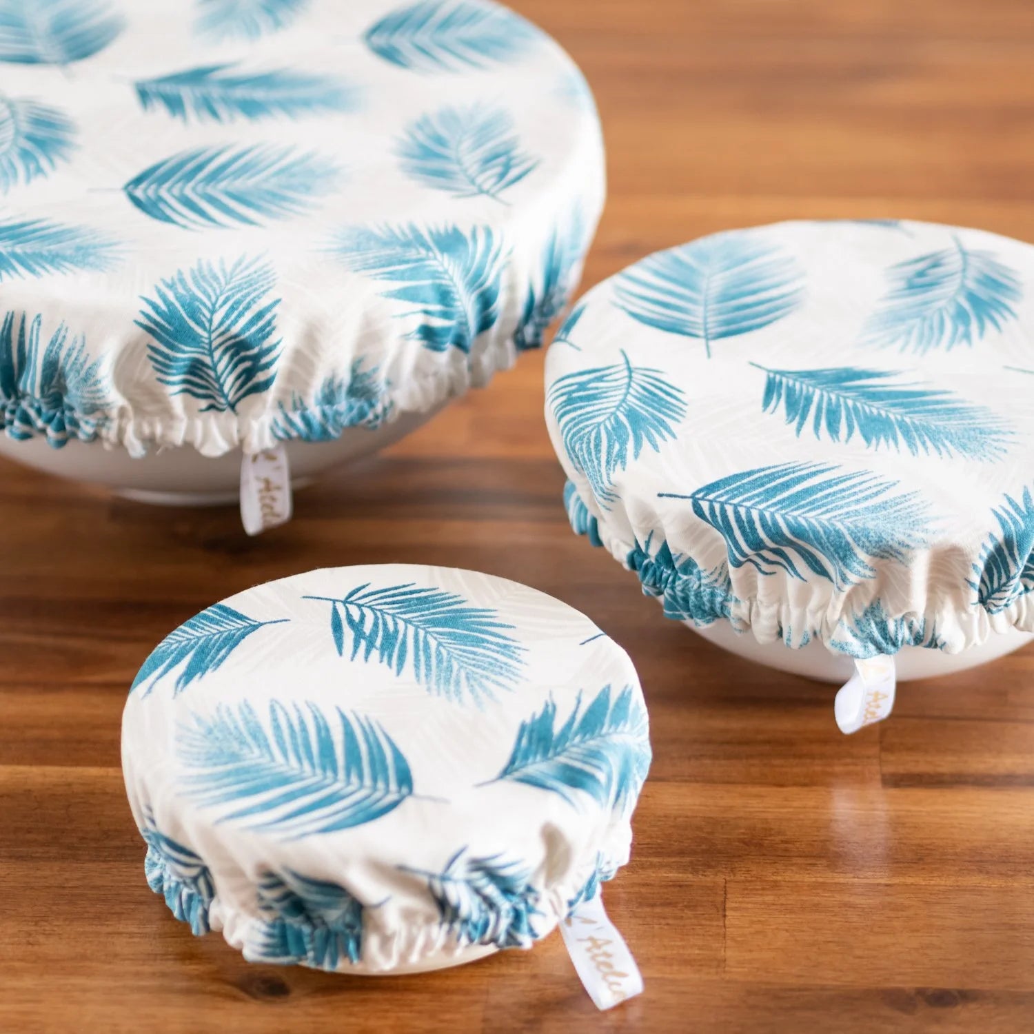 Charlotte couvre-plat alimentaire en tissu Mint - L'Atelier de July