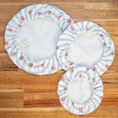 Charlotte couvre-plat alimentaire en tissu Marina - L'Atelier de July