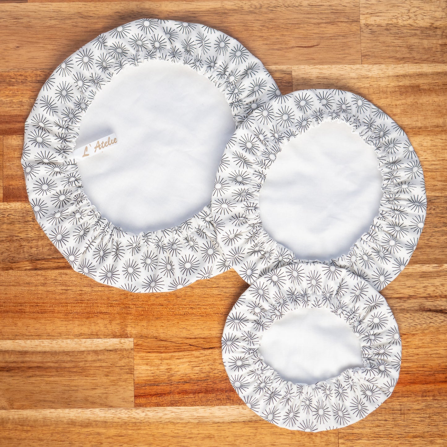 Charlotte couvre-plat en tissu bio Cosmo - L'Atelier de July