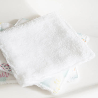 Coton lavable Bio et panier Minnie Papillons