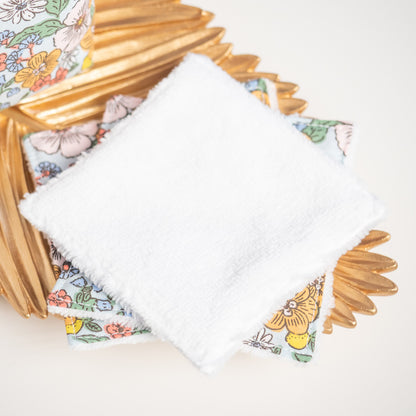 Coton lavable Bio et panier Azelie - L'Atelier de July