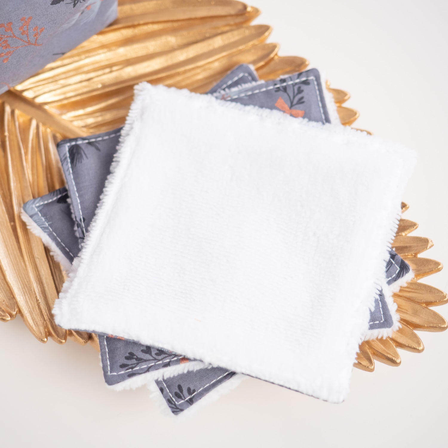 Coton lavable Bio et panier Herborium - L'Atelier de July