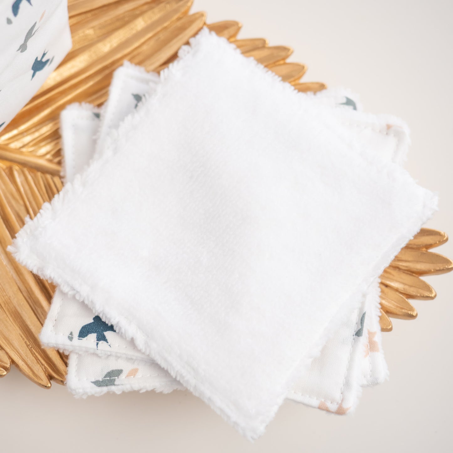 Coton lavable Bio et panier Hirondine - L'Atelier de July