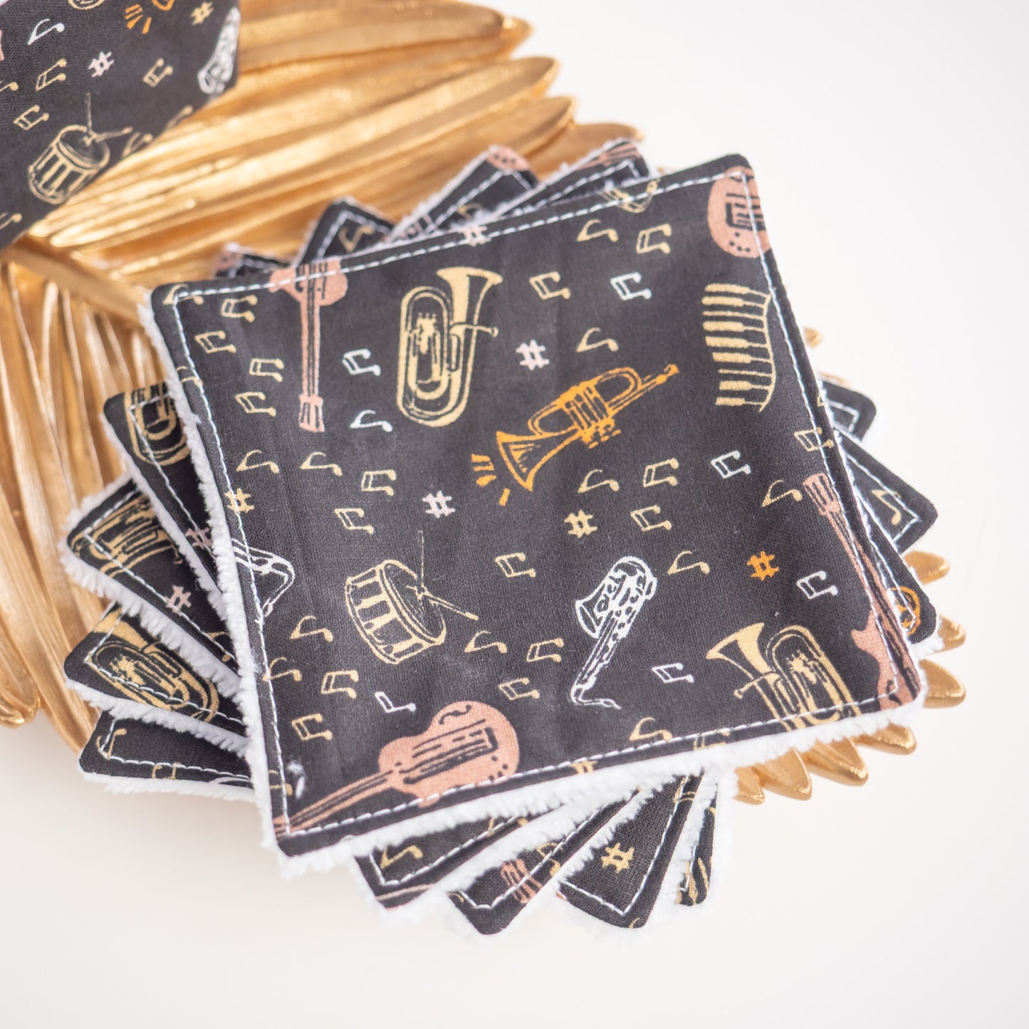 Coton lavable Bio et panier Jazzy - L'Atelier de July