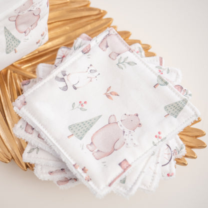 Coton lavable Bio et panier Noukie - L'Atelier de July