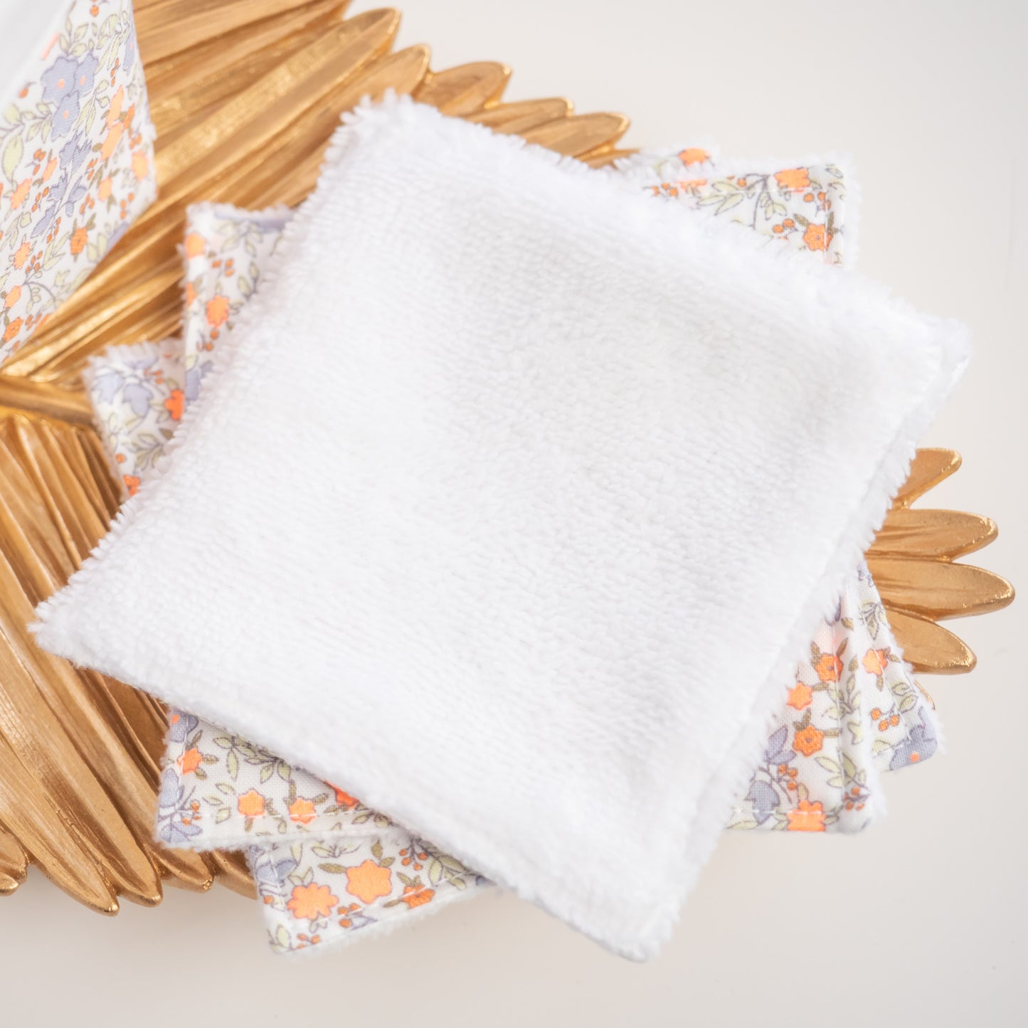 Coton lavable Bio et panier Orelie - L'Atelier de July