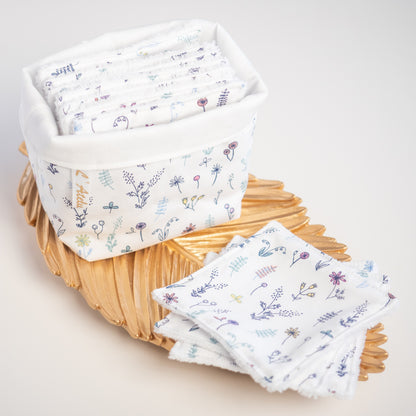 Coton lavable Bio et panier Primea - L'Atelier de July