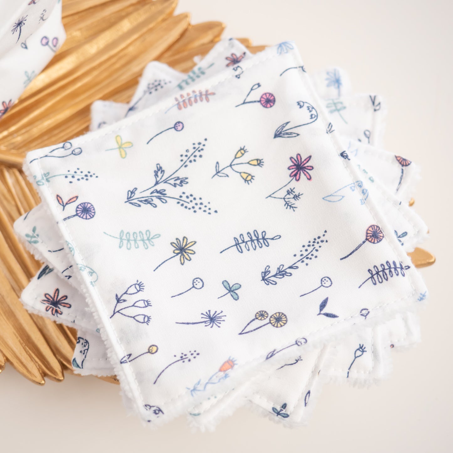 Coton lavable Bio et panier Primea - L'Atelier de July