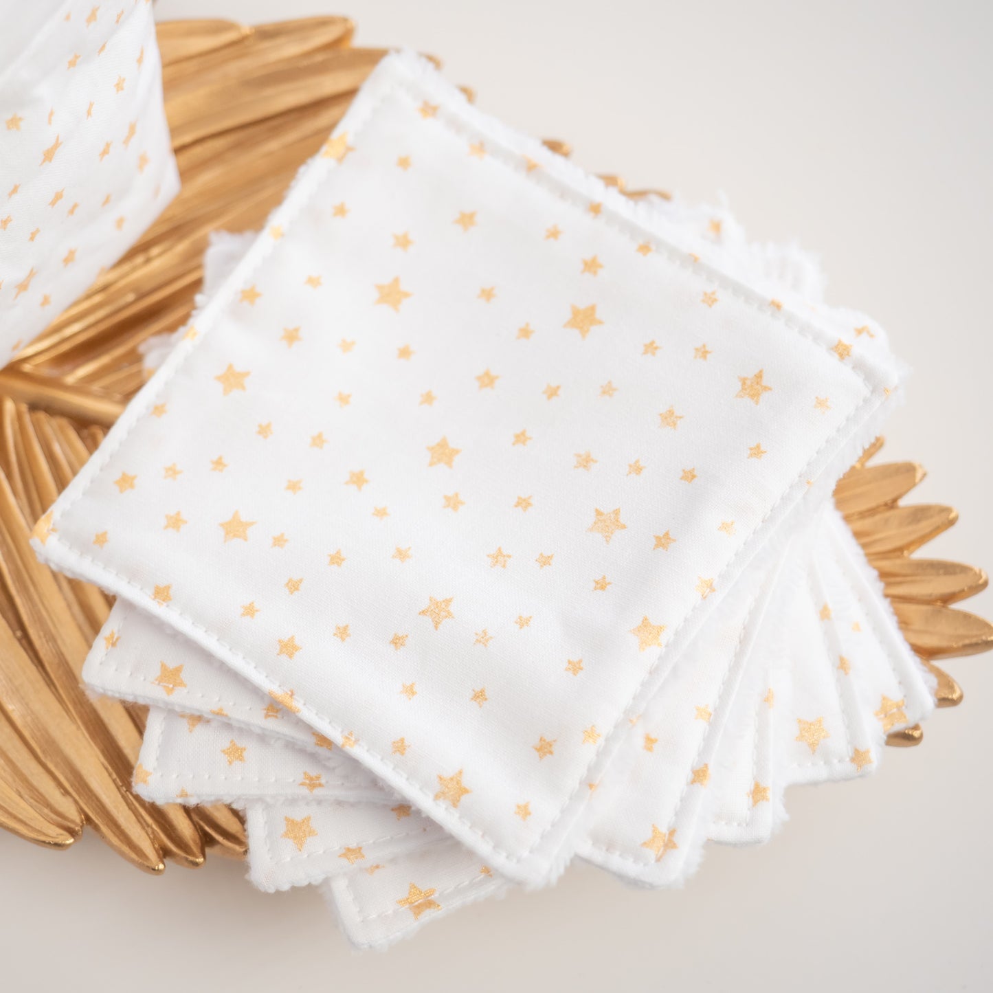 Coton lavable Bio et panier Stella - L'Atelier de July