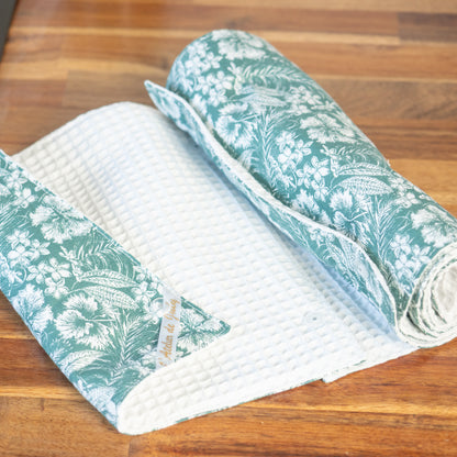 Essuie-tout lavable réutilisable en tissu et nid d’abeille Verone - L'Atelier de July