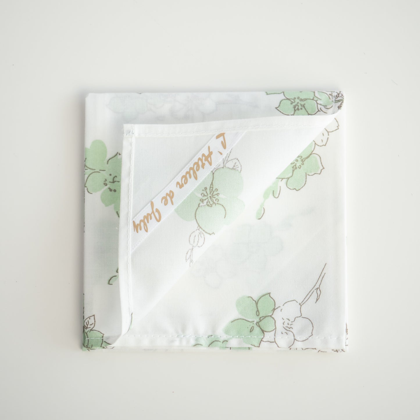 Grand mouchoir en tissu Gretta - L'Atelier de July