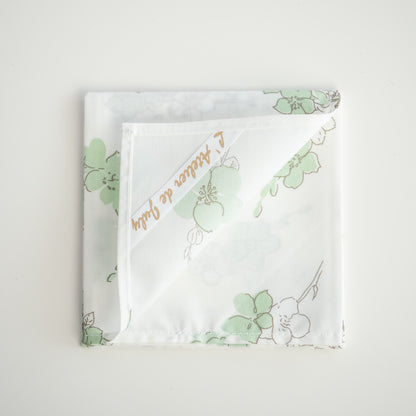 Grand mouchoir en tissu Gretta - L'Atelier de July