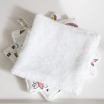 Coton lavable Bio et panier Licorne