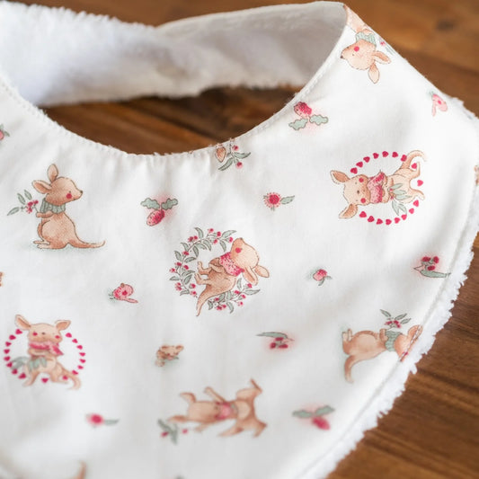 Bavoir bandana en tissu bio Oeko-Tex Malya - L'Atelier de July