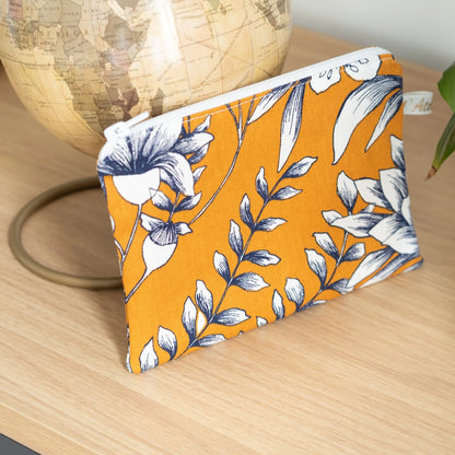 Pochette à main plate en tissu Bio « Belina »