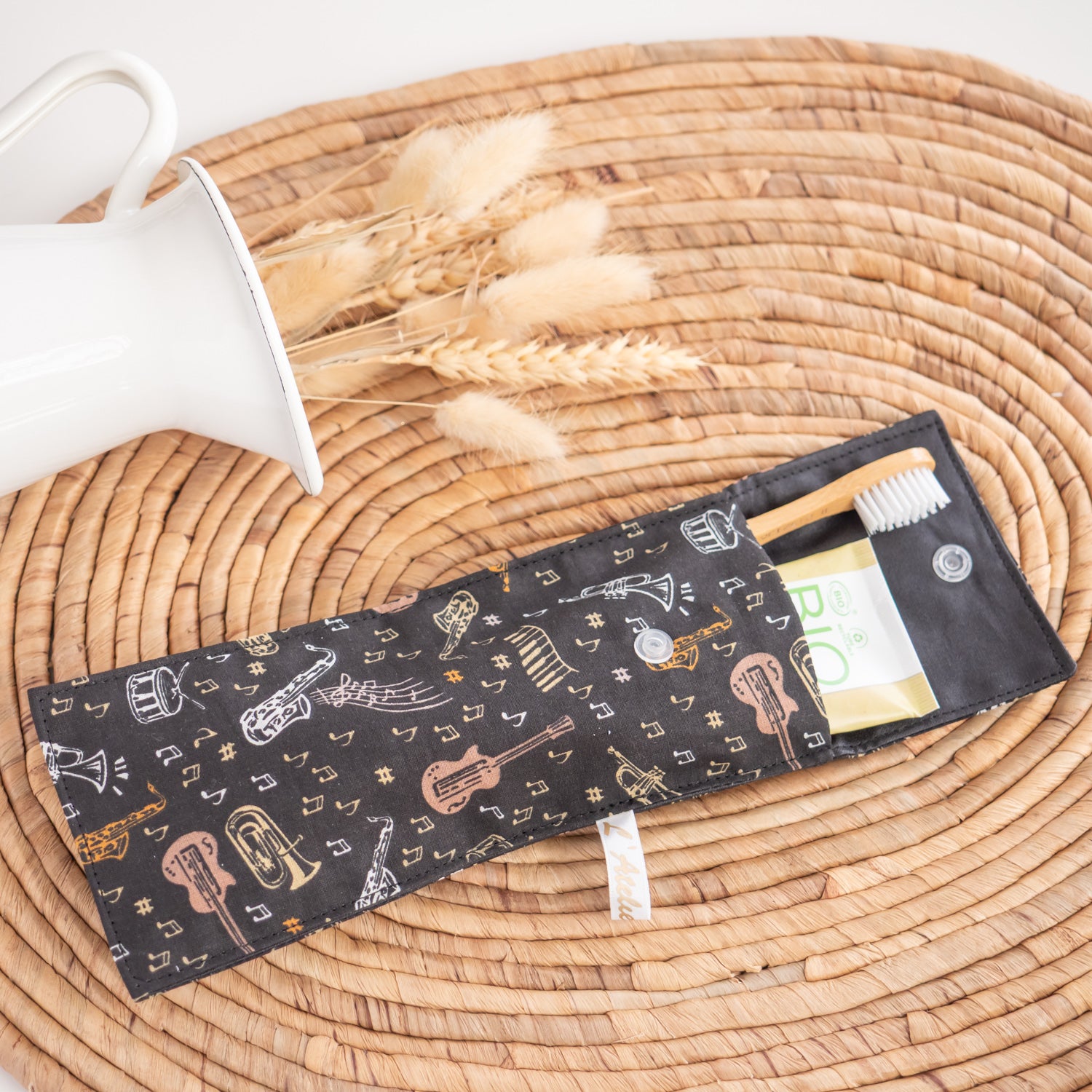 Pochette brosse à dents Jazzy - L'Atelier de July