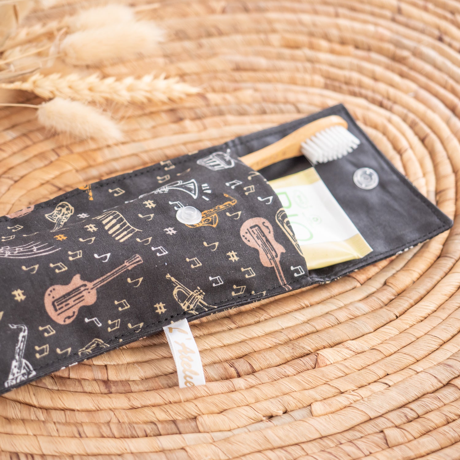 Pochette brosse à dents Jazzy - L'Atelier de July