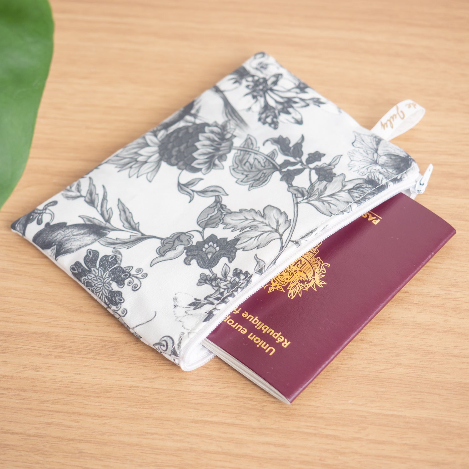 Pochette plate en tissu Bio Balea - L’Atelier de July