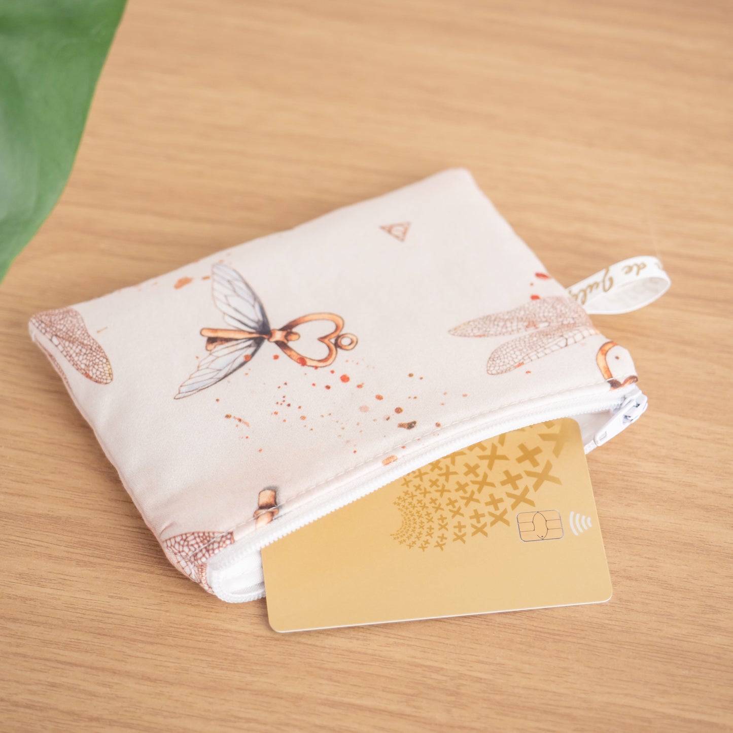 Pochette plate en tissu Bio Charm Lumos - L’Atelier de July