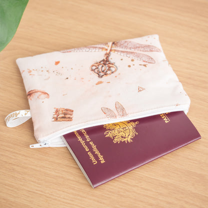 Pochette plate en tissu Bio Charm Lumos - L’Atelier de July