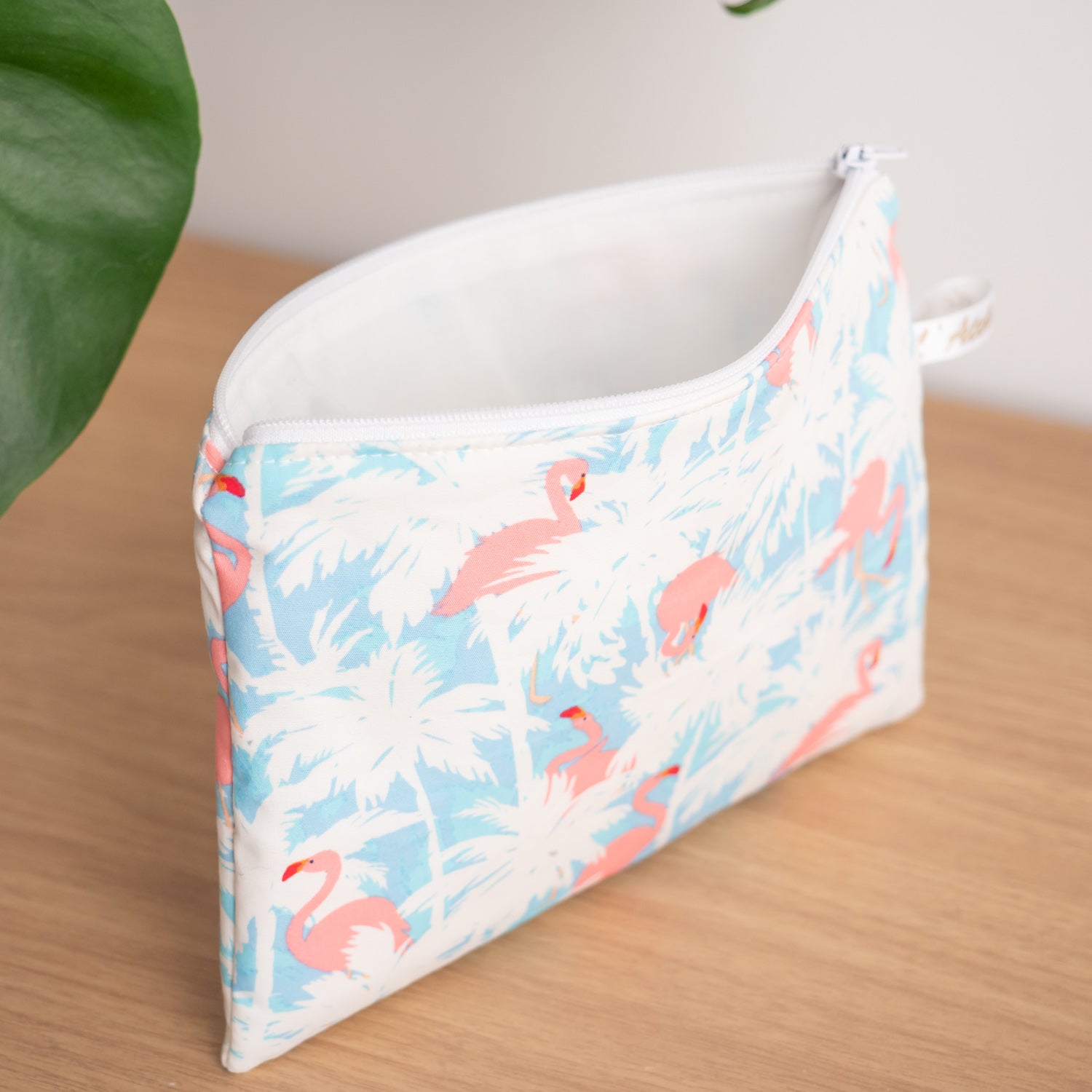 Pochette plate en tissu Bio Flamy - L’Atelier de July