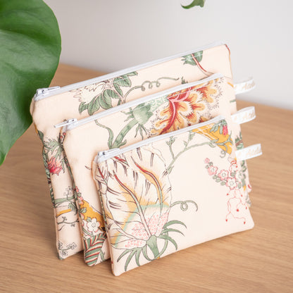 Pochette plate en tissu Bio La Havane - L’Atelier de July