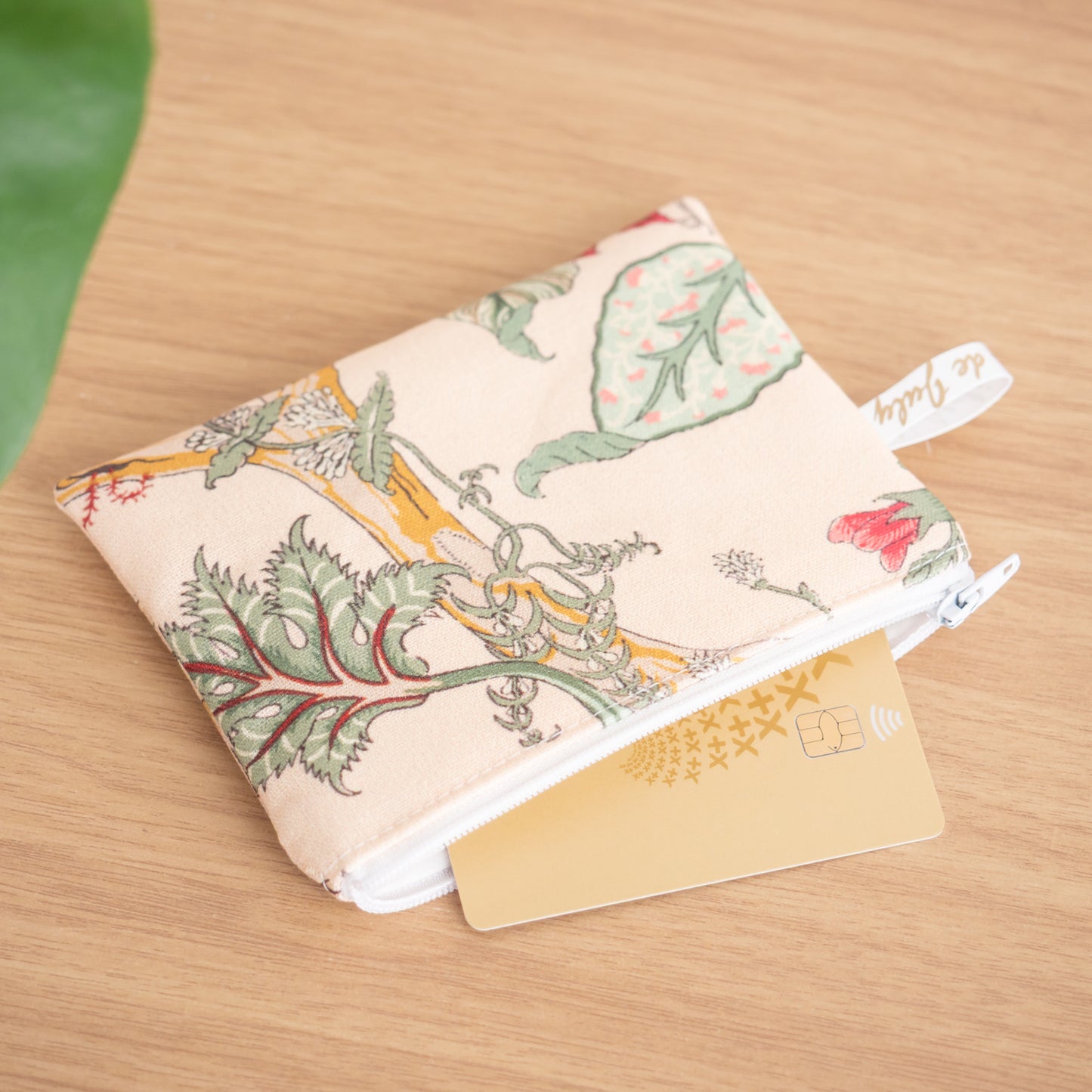 Pochette plate en tissu Bio La Havane - L’Atelier de July