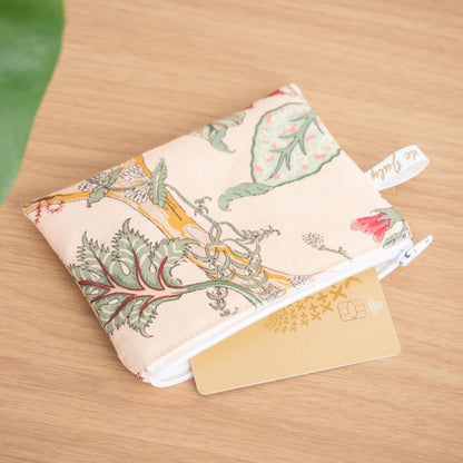 Pochette plate en tissu Bio La Havane - L’Atelier de July