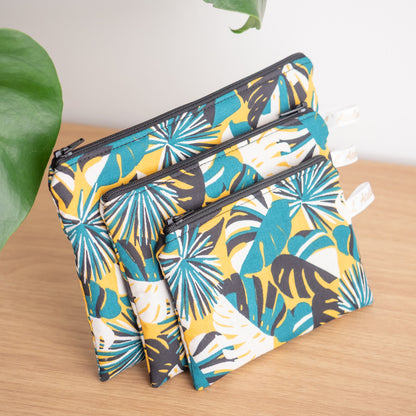 Pochette plate en tissu Bio Paloma - L’Atelier de July