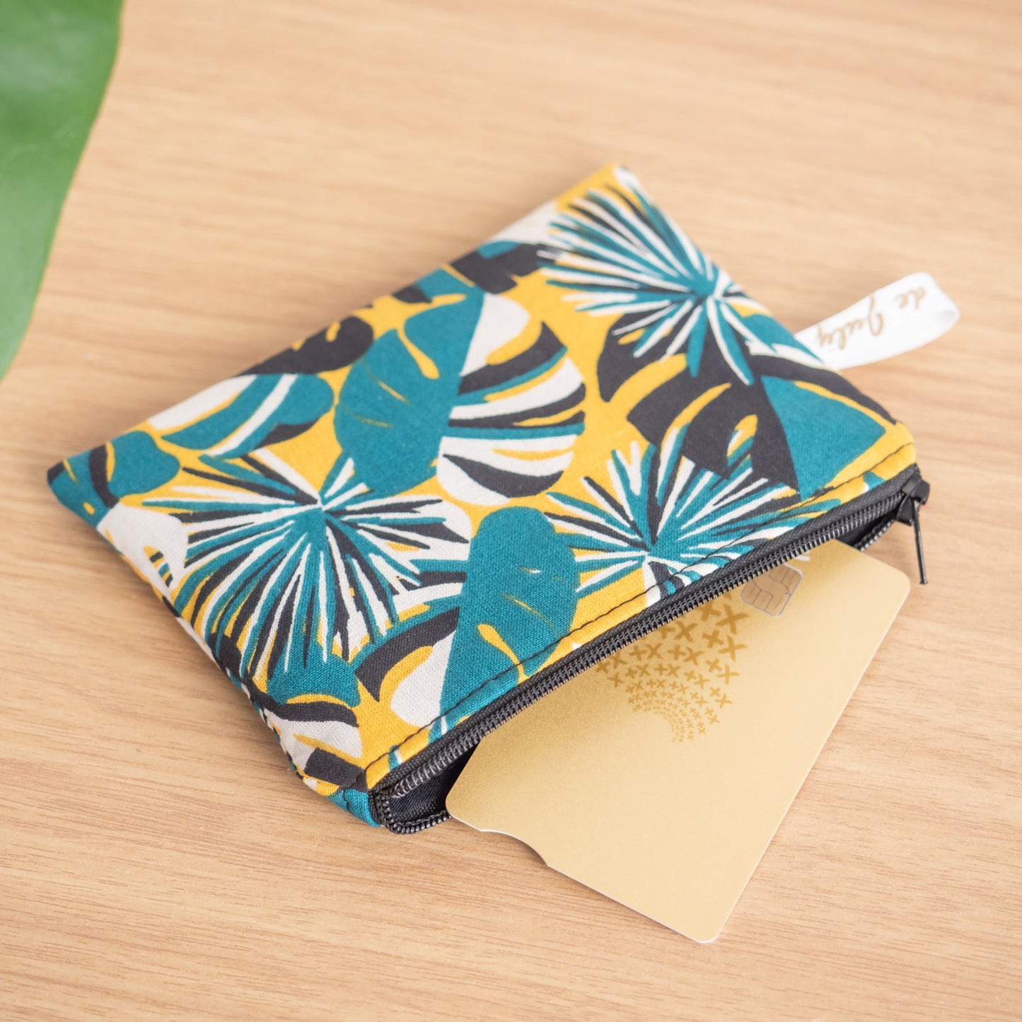 Pochette plate en tissu Bio Paloma - L’Atelier de July