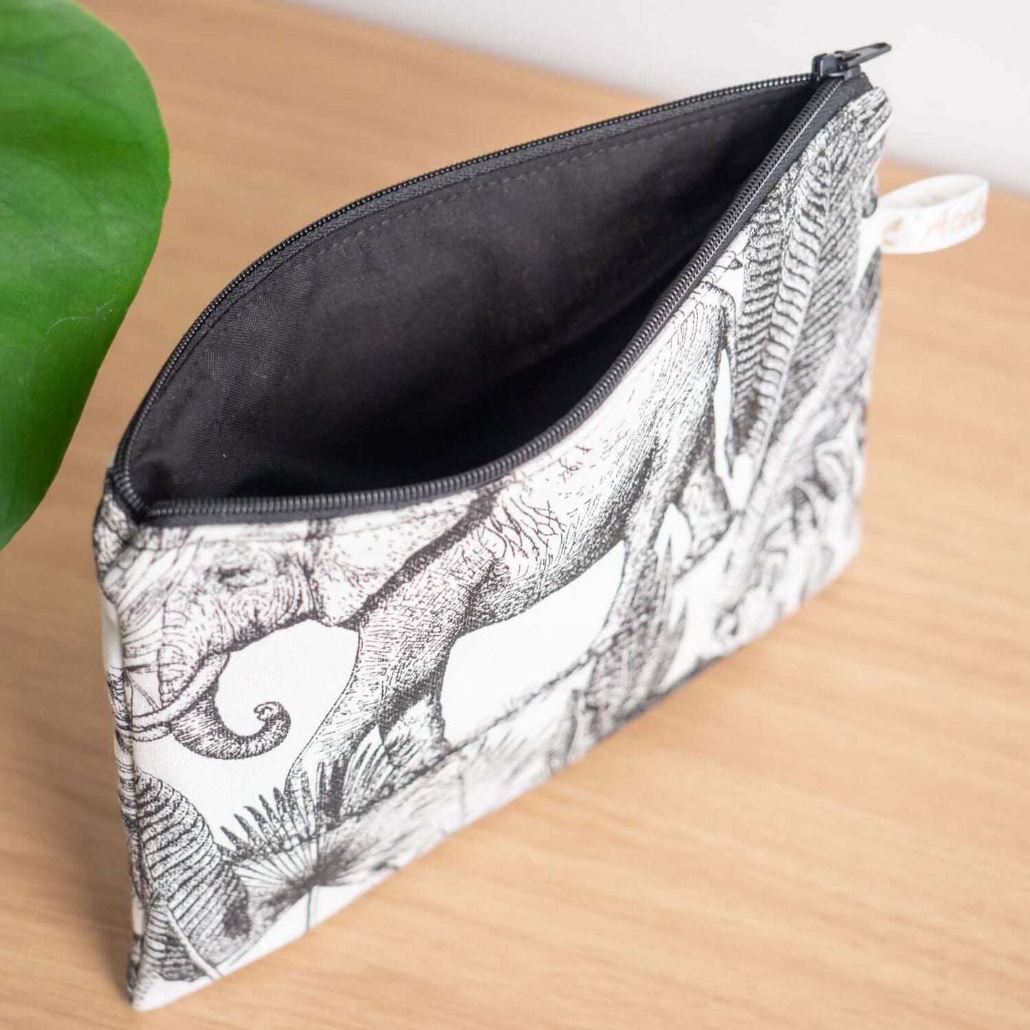 Pochette plate en tissu Bio Savane - L’Atelier de July