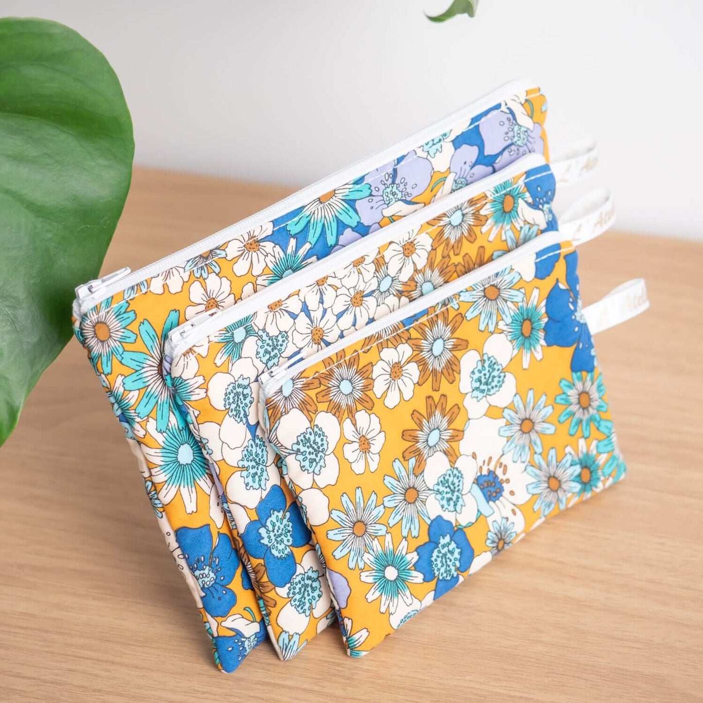 Pochette plate en tissu Bio Sixty - L’Atelier de July