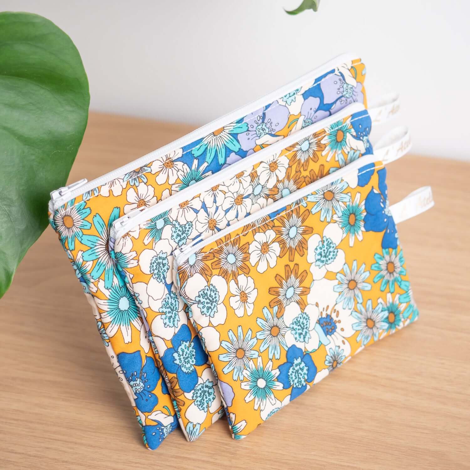 Pochette plate en tissu Bio Sixty - L’Atelier de July