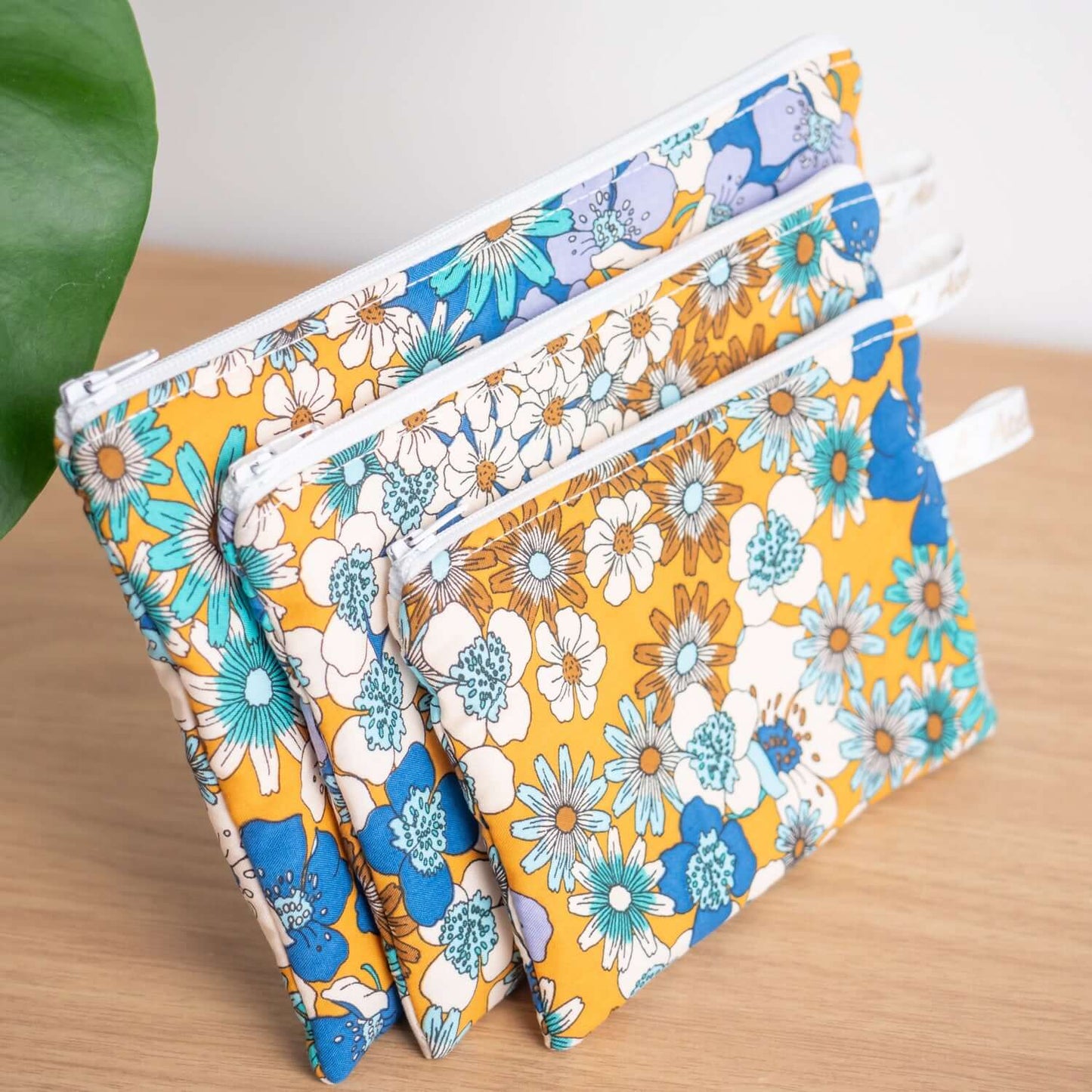 Pochette plate en tissu Bio Sixty - L’Atelier de July