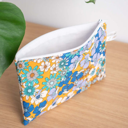 Pochette plate en tissu Bio Sixty - L’Atelier de July