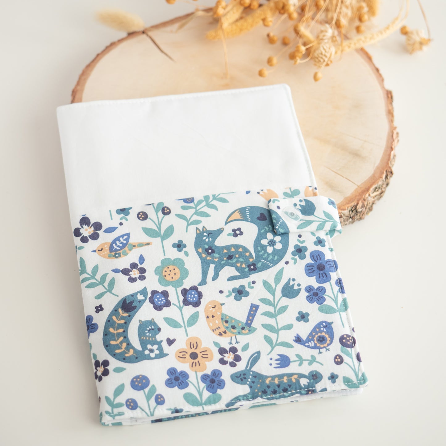 Protège carnet de santé Wood - L'Atelier de July