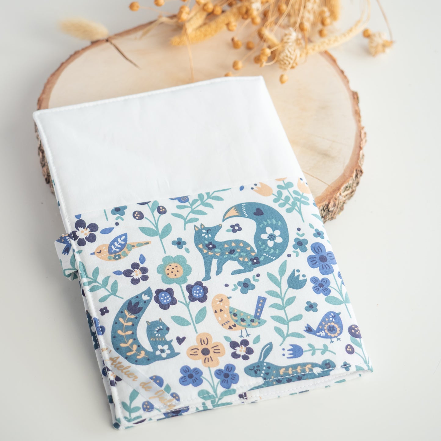 Protège carnet de santé Wood - L'Atelier de July