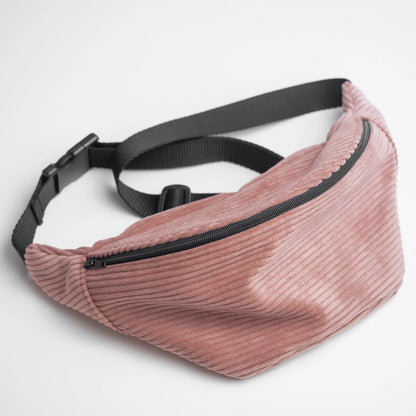 Sac banane velours côtelé Roséa - L'Atelier de July