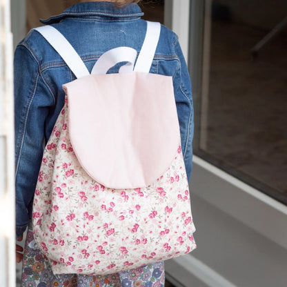 Sac à dos pour enfant ou femme Roseraie - Personnalisable - L'Atelier de July
