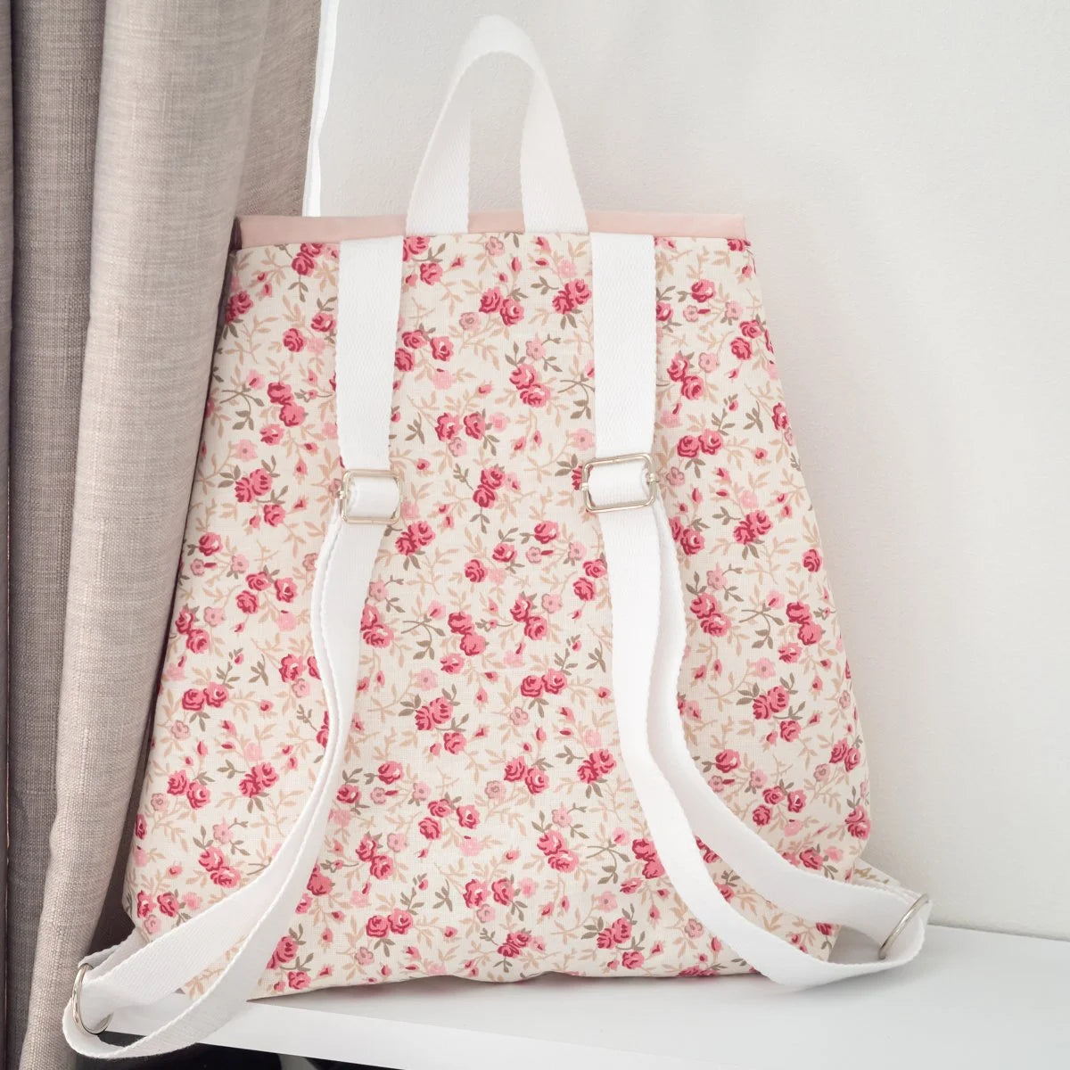 Sac à dos pour enfant ou femme Roseraie - Personnalisable - L'Atelier de July