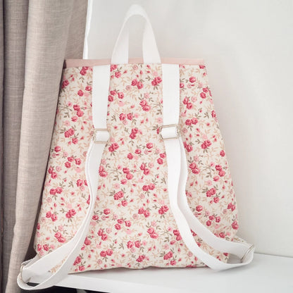 Sac à dos pour enfant ou femme Roseraie - Personnalisable - L'Atelier de July