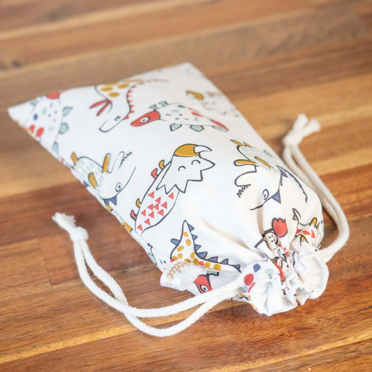 Sac à sandwich enfant en coton et coton enduit Drago - L'Atelier de July