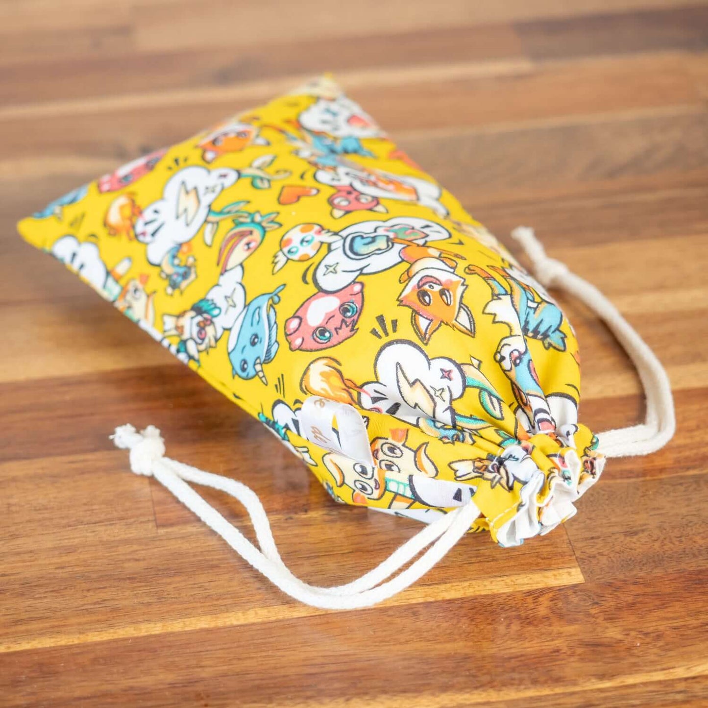 Sac à sandwich enfant en coton et coton enduit Pika - L'Atelier de July