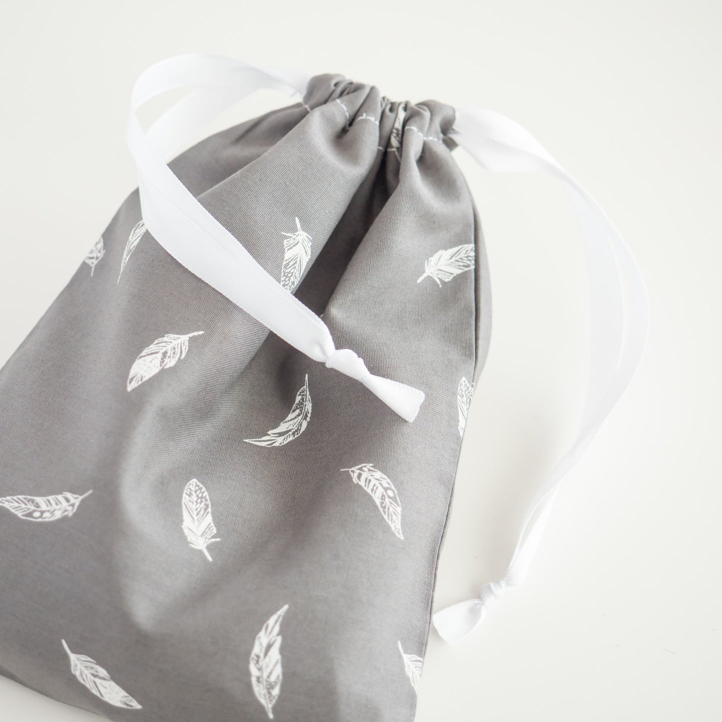 Sac à vrac zéro déchet en tissu Plume - L'Atelier de July