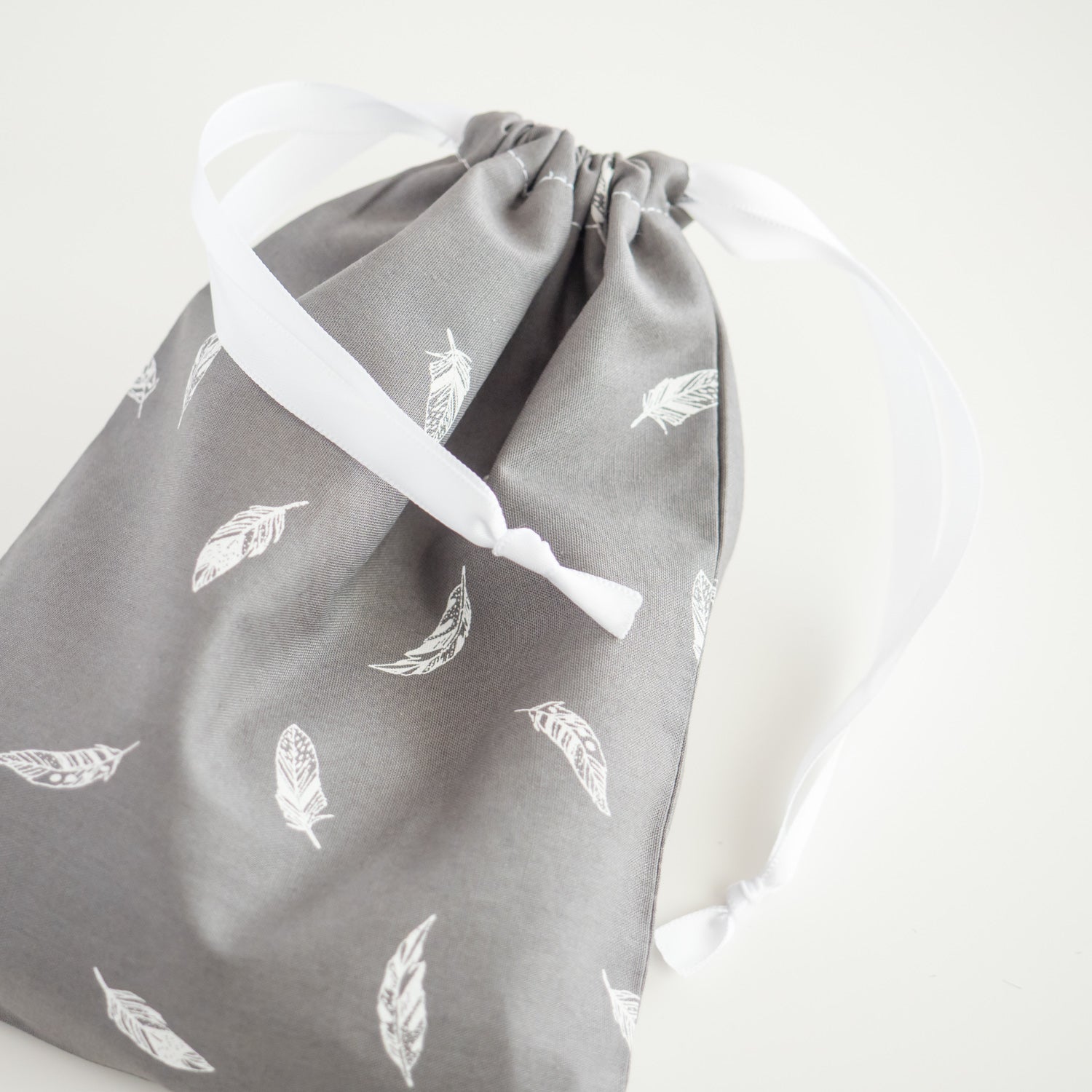 Sac à vrac zéro déchet en tissu Plume - L'Atelier de July