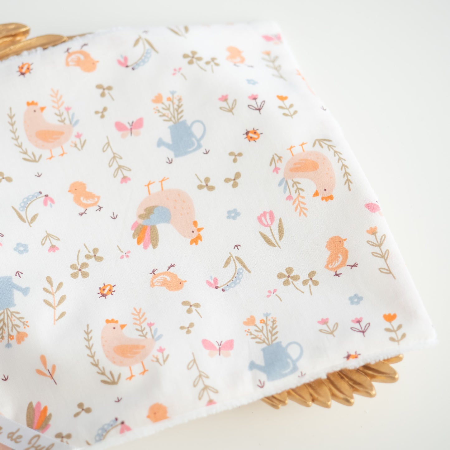 Serviette visage en tissu Cocotte - L'Atelier de July