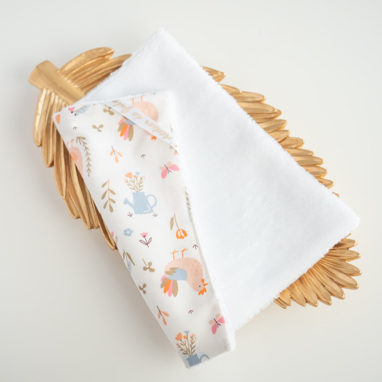 Serviette visage en tissu Cocotte - L'Atelier de July